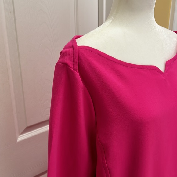 Victoria Beckham For Target Fuchsia Pink Dress sz2X - Picture 5 of 16